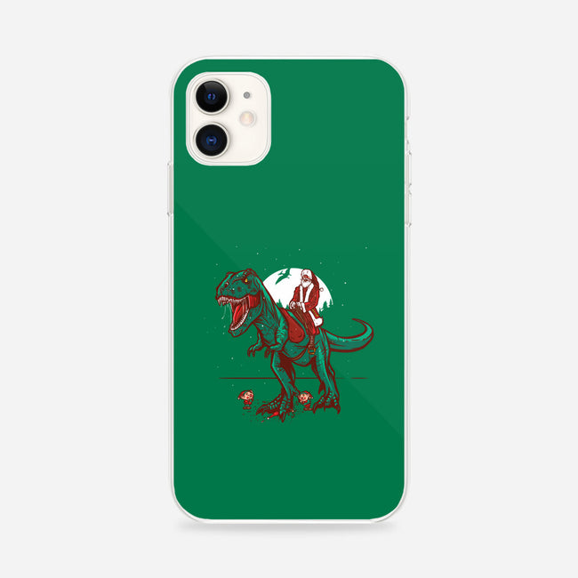T-Rex Christmas-iphone snap phone case-AndreusD
