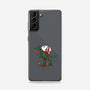 T-Rex Christmas-samsung snap phone case-AndreusD