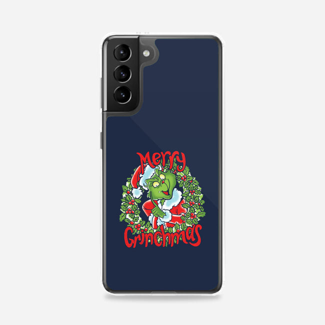 Merry Grinchmas-samsung snap phone case-turborat14