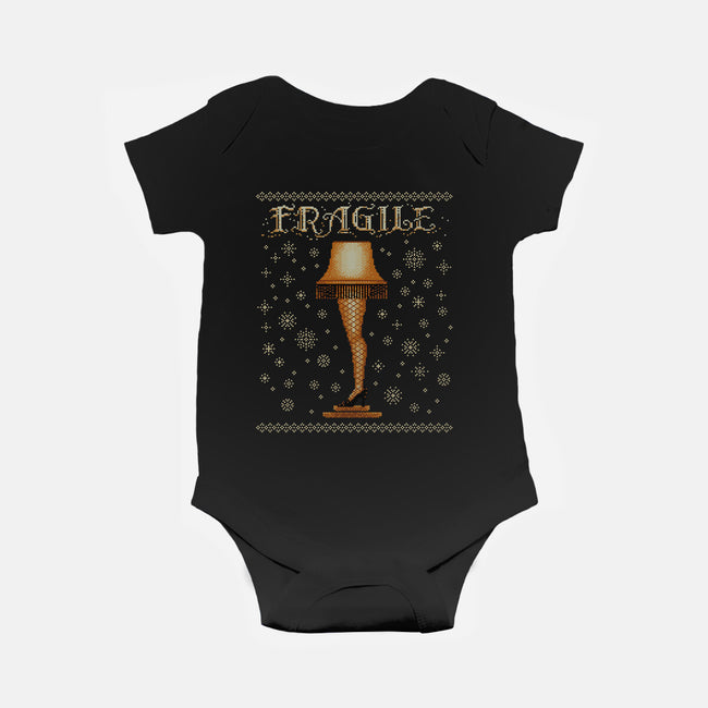 Fragile-baby basic onesie-kg07