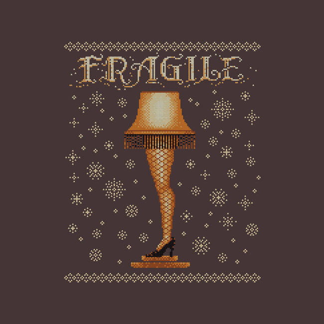 Fragile-womens basic tee-kg07