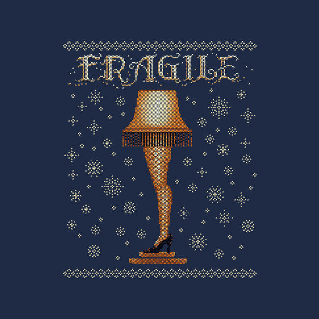 Fragile-womens fitted tee-kg07