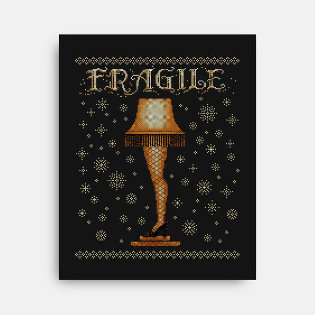 Fragile-none stretched canvas-kg07