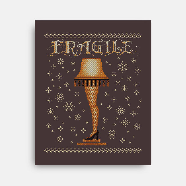 Fragile-none stretched canvas-kg07