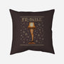 Fragile-none removable cover throw pillow-kg07