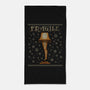 Fragile-none beach towel-kg07