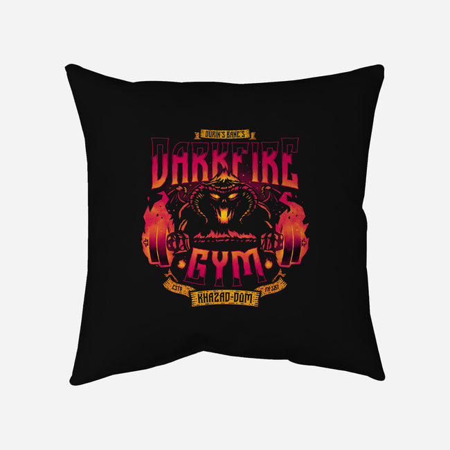 Darkfire Gym-none removable cover throw pillow-teesgeex