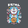 Maneki Neko Doraemon-none removable cover throw pillow-Bear Noise