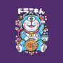 Maneki Neko Doraemon-none stretched canvas-Bear Noise