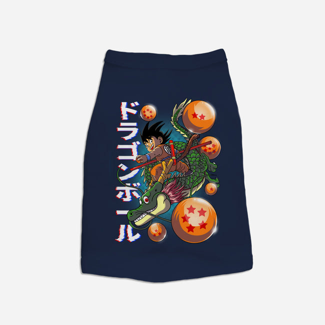 The Legend Of Goku-dog basic pet tank-Diego Oliver