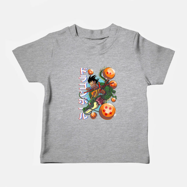 The Legend Of Goku-baby basic tee-Diego Oliver