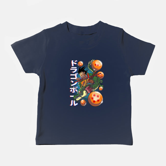 The Legend Of Goku-baby basic tee-Diego Oliver