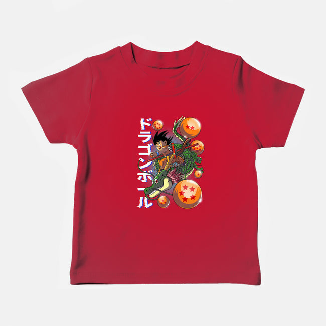 The Legend Of Goku-baby basic tee-Diego Oliver