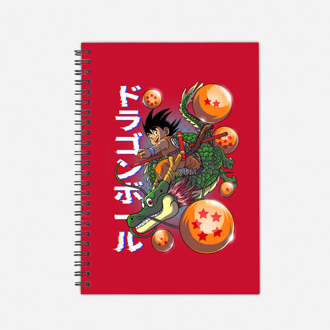 The Legend Of Goku-none dot grid notebook-Diego Oliver