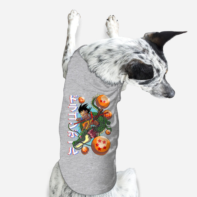 The Legend Of Goku-dog basic pet tank-Diego Oliver
