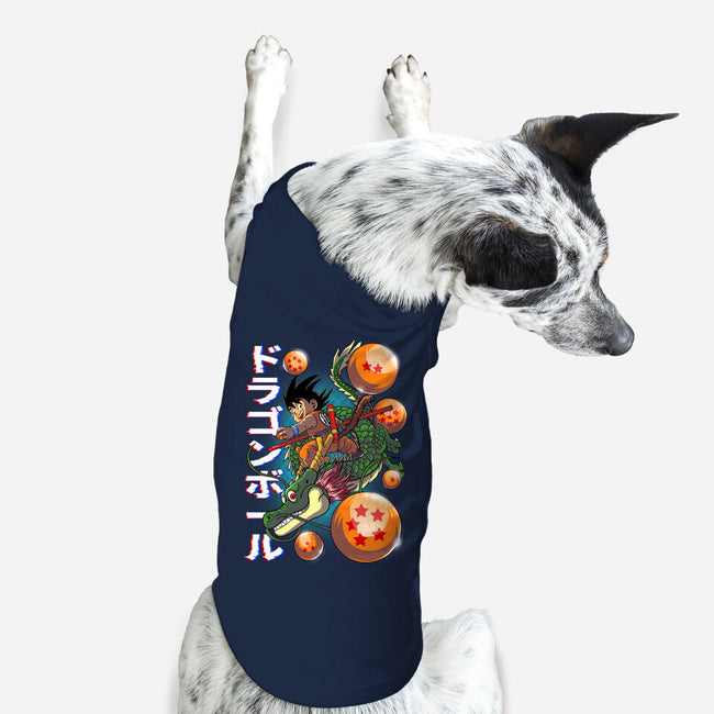 The Legend Of Goku-dog basic pet tank-Diego Oliver