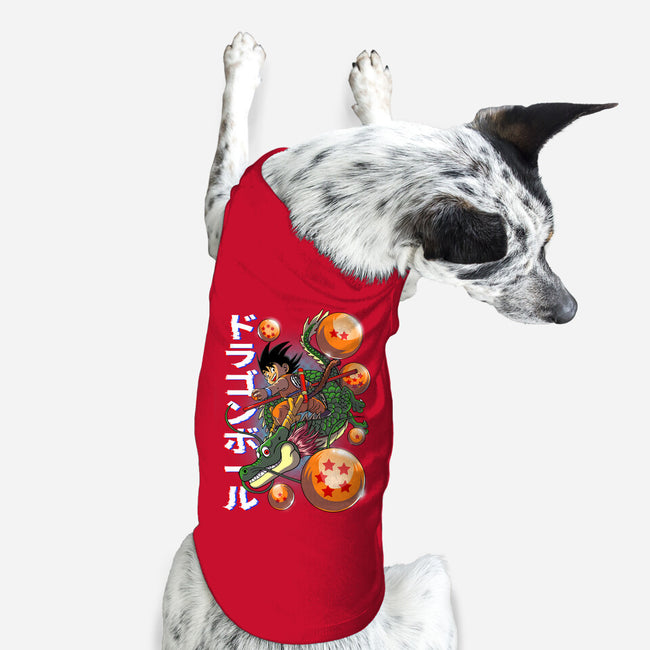 The Legend Of Goku-dog basic pet tank-Diego Oliver