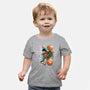 The Legend Of Goku-baby basic tee-Diego Oliver