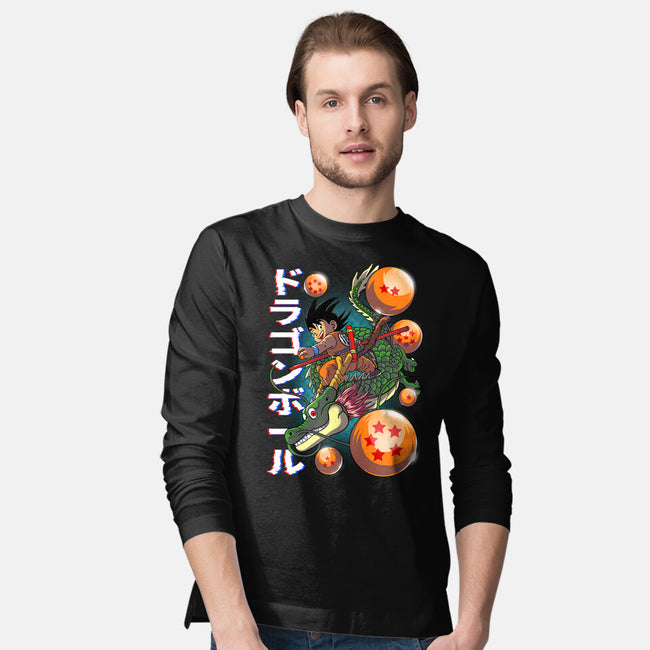 The Legend Of Goku-mens long sleeved tee-Diego Oliver