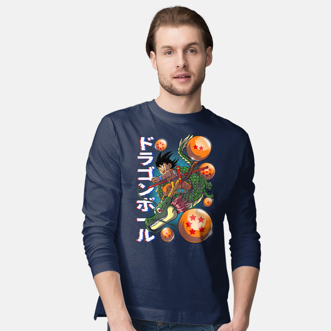The Legend Of Goku-mens long sleeved tee-Diego Oliver