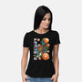 The Legend Of Goku-womens basic tee-Diego Oliver