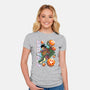 The Legend Of Goku-womens fitted tee-Diego Oliver