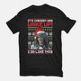 Happy Chrissymas-unisex basic tee-rocketman_art