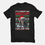 Happy Chrissymas-womens basic tee-rocketman_art