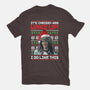 Happy Chrissymas-womens basic tee-rocketman_art