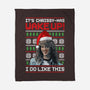 Happy Chrissymas-none fleece blanket-rocketman_art