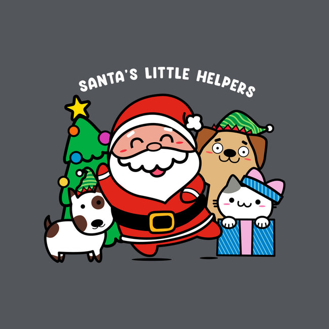 Santa's Little Helpers-womens v-neck tee-bloomgrace28