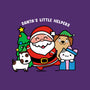 Santa's Little Helpers-none fleece blanket-bloomgrace28
