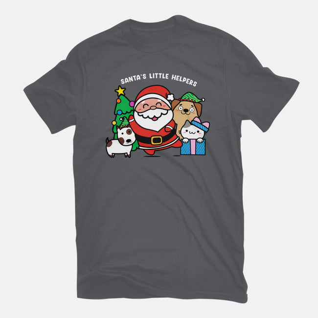 Santa's Little Helpers-womens basic tee-bloomgrace28