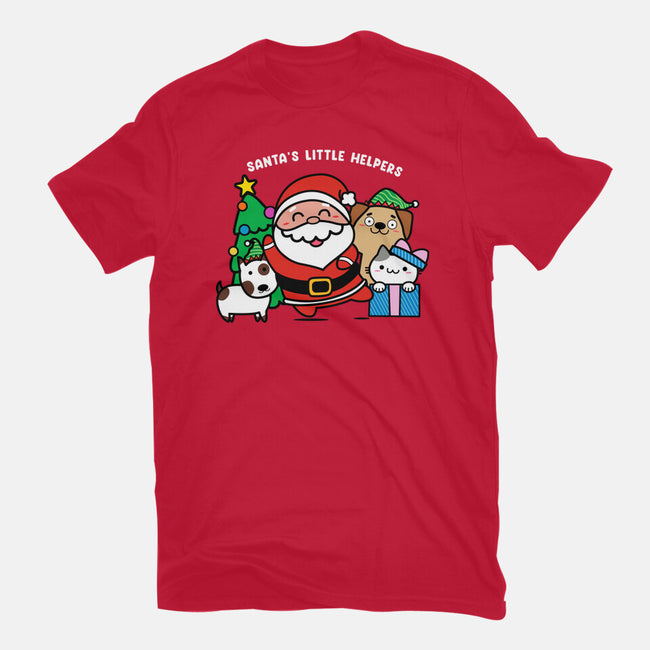 Santa's Little Helpers-mens heavyweight tee-bloomgrace28