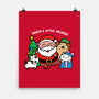 Santa's Little Helpers-none matte poster-bloomgrace28