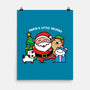 Santa's Little Helpers-none matte poster-bloomgrace28