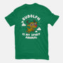Rudolph Is My Spirit Animal-womens basic tee-Weird & Punderful