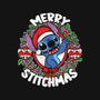 Merry Stitchmas-none polyester shower curtain-turborat14