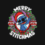Merry Stitchmas-none drawstring bag-turborat14