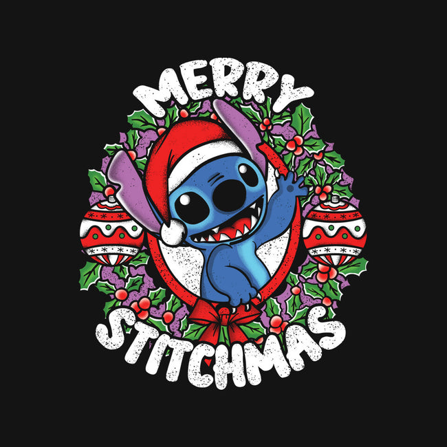 Merry Stitchmas-womens v-neck tee-turborat14