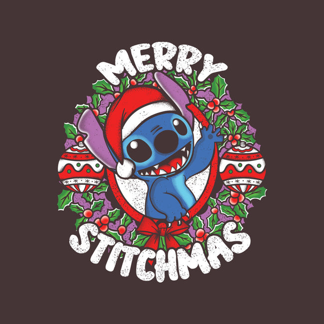 Merry Stitchmas-none removable cover throw pillow-turborat14