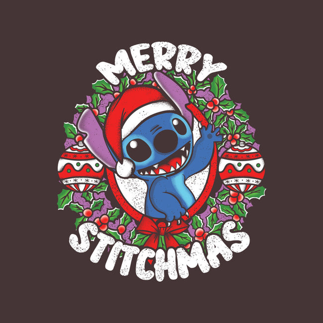 Merry Stitchmas-none drawstring bag-turborat14