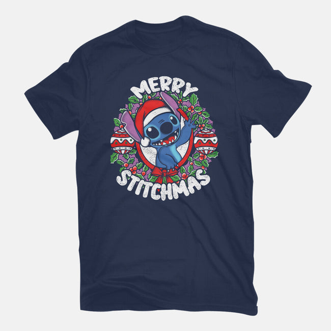 Merry Stitchmas-mens basic tee-turborat14