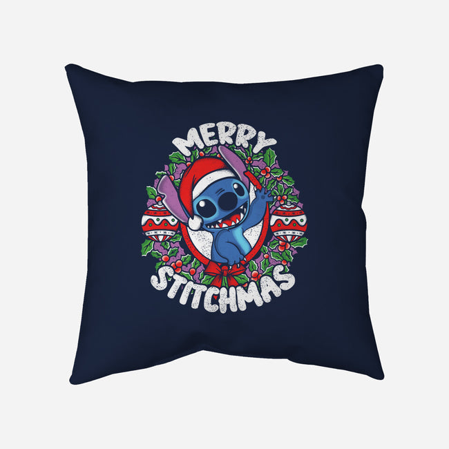 Merry Stitchmas-none removable cover w insert throw pillow-turborat14