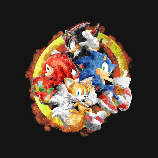 Sonic Squad Splash-unisex crew neck sweatshirt-nickzzarto