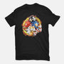 Sonic Squad Splash-womens fitted tee-nickzzarto
