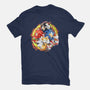 Sonic Squad Splash-youth basic tee-nickzzarto