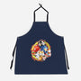 Sonic Squad Splash-unisex kitchen apron-nickzzarto