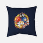 Sonic Squad Splash-none removable cover w insert throw pillow-nickzzarto