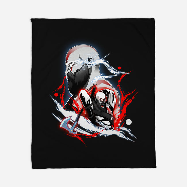 Kratos-none fleece blanket-PanosStamo